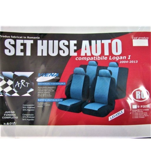 husa auto compatibile duster 2018->calitate premium -set 9 piese - 2069a